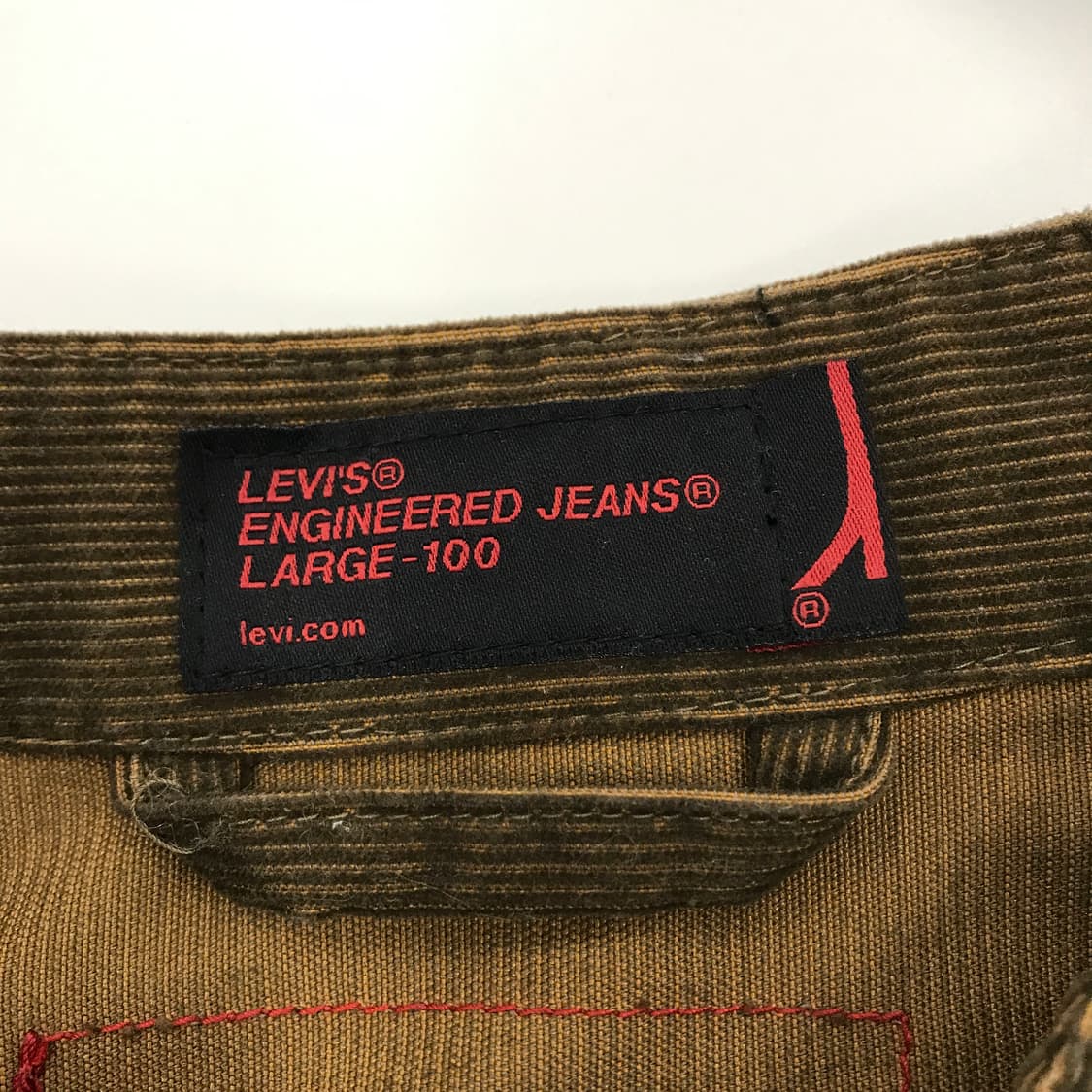 리바이스 엔지니어드 코듀로이 라이더 집업자켓 [L] 상품이미지4