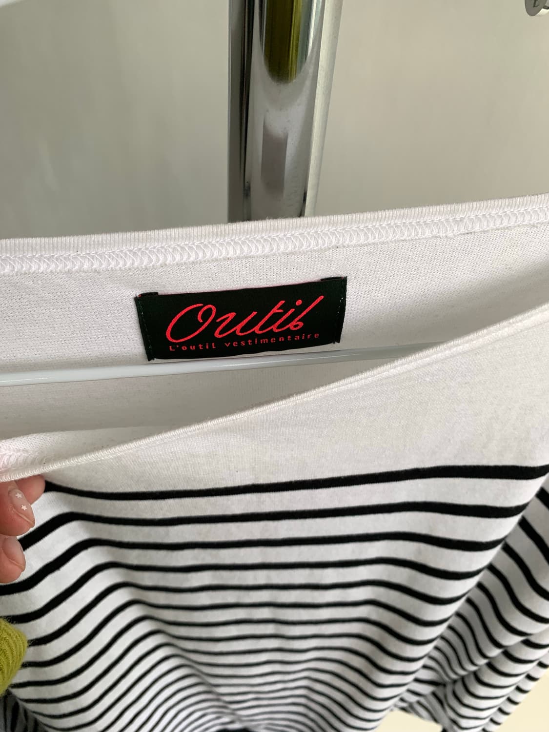 Outil 우티 tricot aast 스트라이프 롱 슬리브 상품이미지4