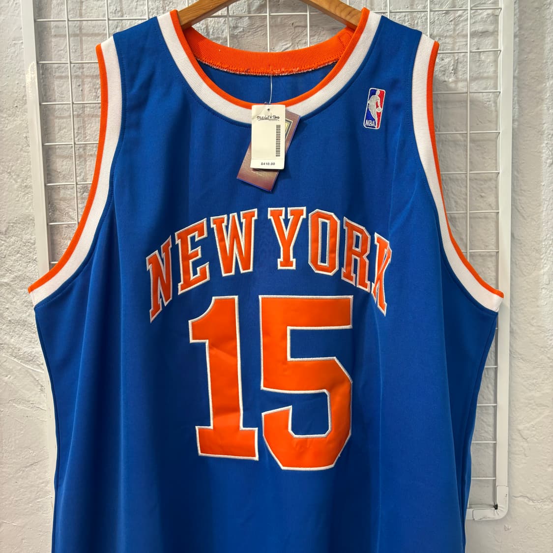 미첼&네스 NBA 뉴욕닉스 유니폼 슬리브리스 3XL 상품이미지3