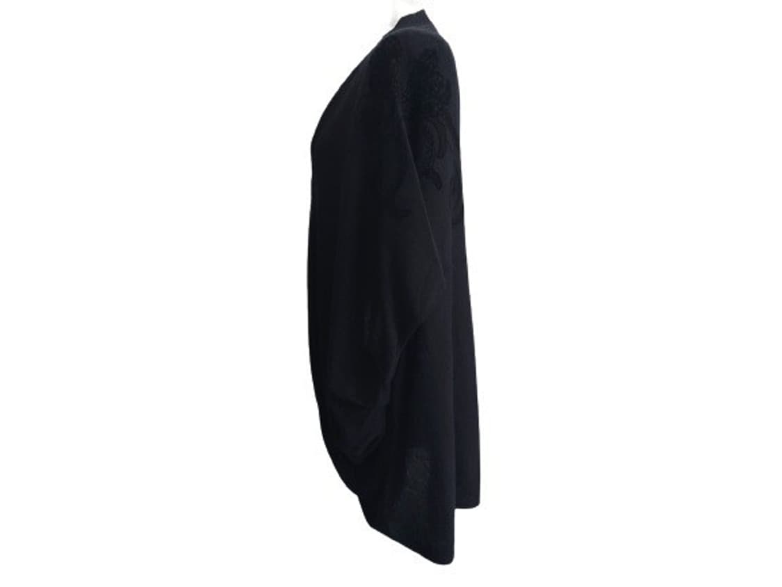 (매장판)ESCADA 에스까다 캐시미어혼방 빅플라워 롱자켓 가디건 프리
 상품이미지3