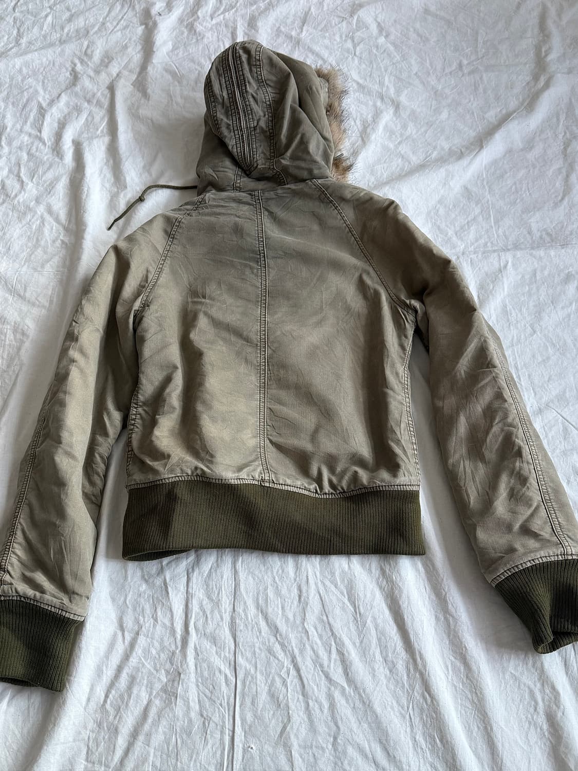 카키 2000‘s y2k 크롭 자켓 상품이미지6