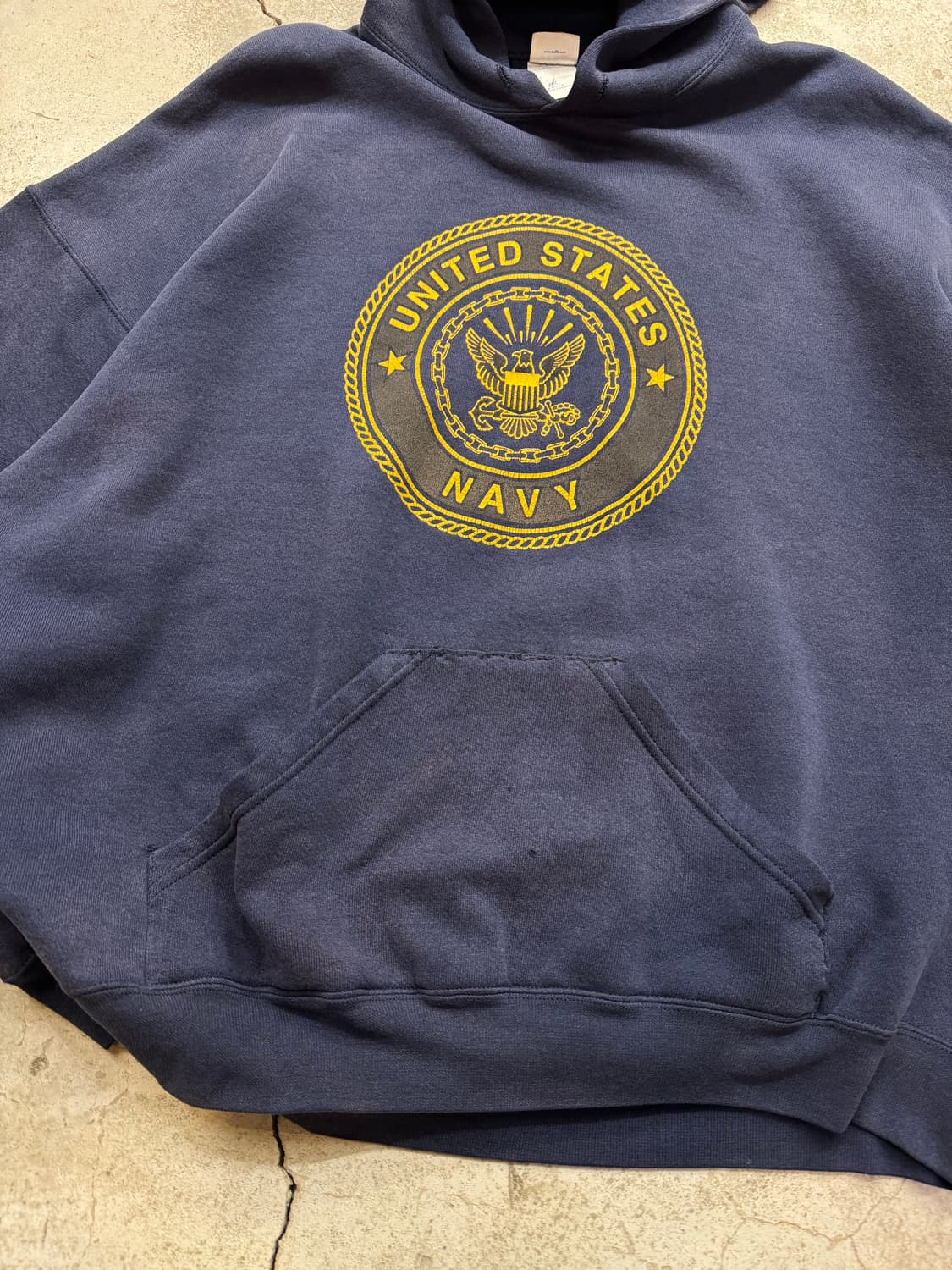 90s SOFFE U.S.NAVY 후드티 상품이미지6