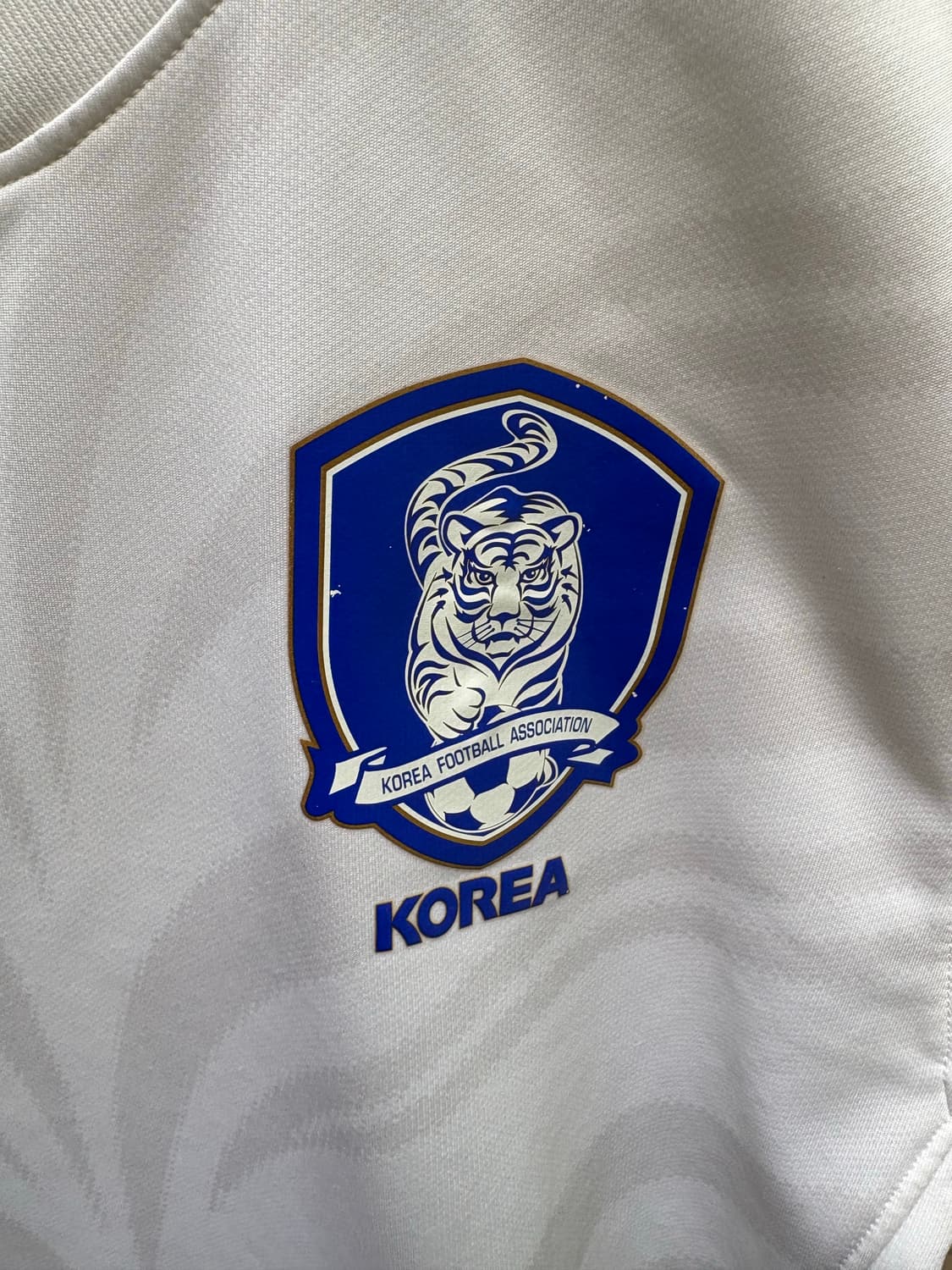 10-12 대한민국 국대 지급용 긴팔 어웨이 유니폼 상품이미지3