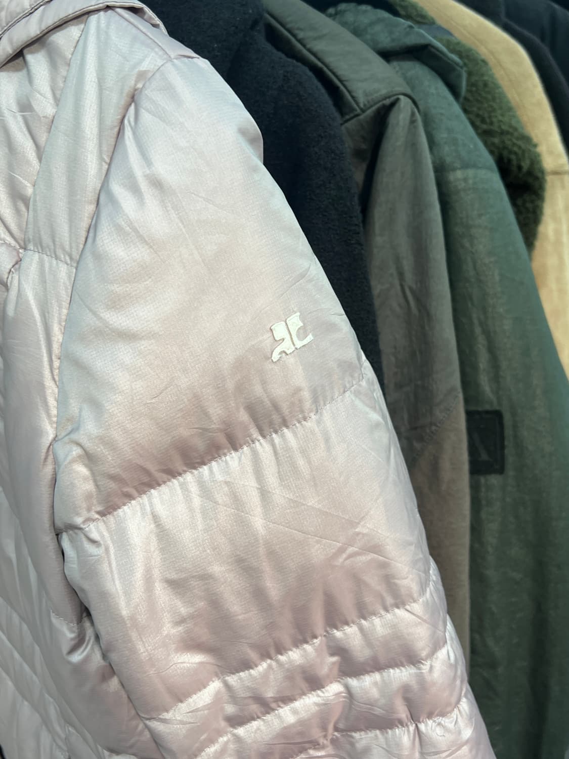 꾸레쥬 롱패딩 자켓 상품이미지4