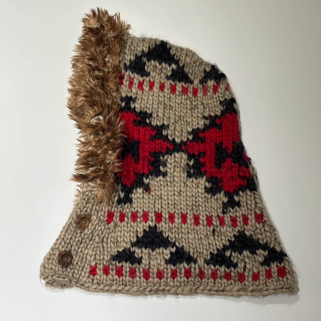 캐피탈 kapital 오버사이즈 퍼 바라클라바 상품이미지4