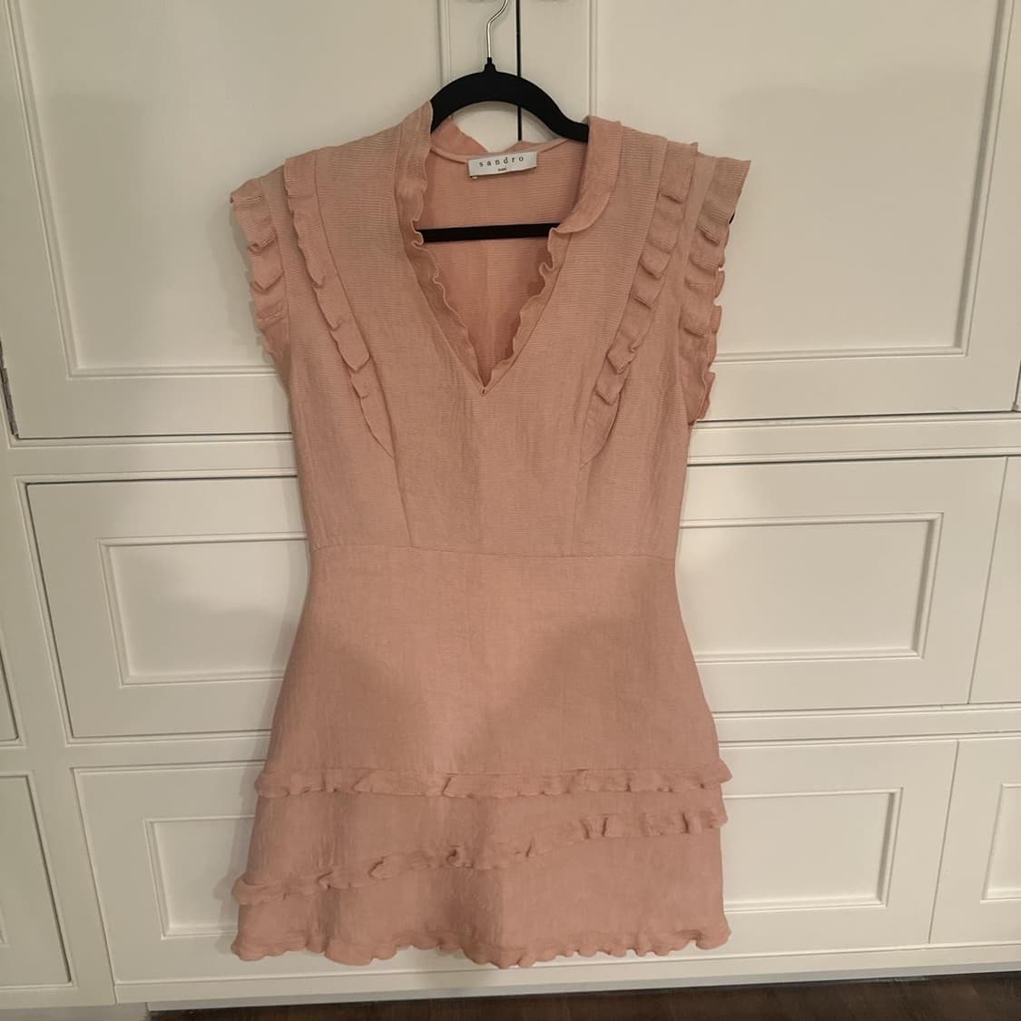 산드로 프릴 원피스  상품이미지3