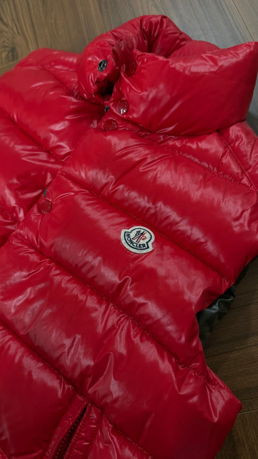 몽클레어 패딩 베스트 조끼 레드 상품이미지2