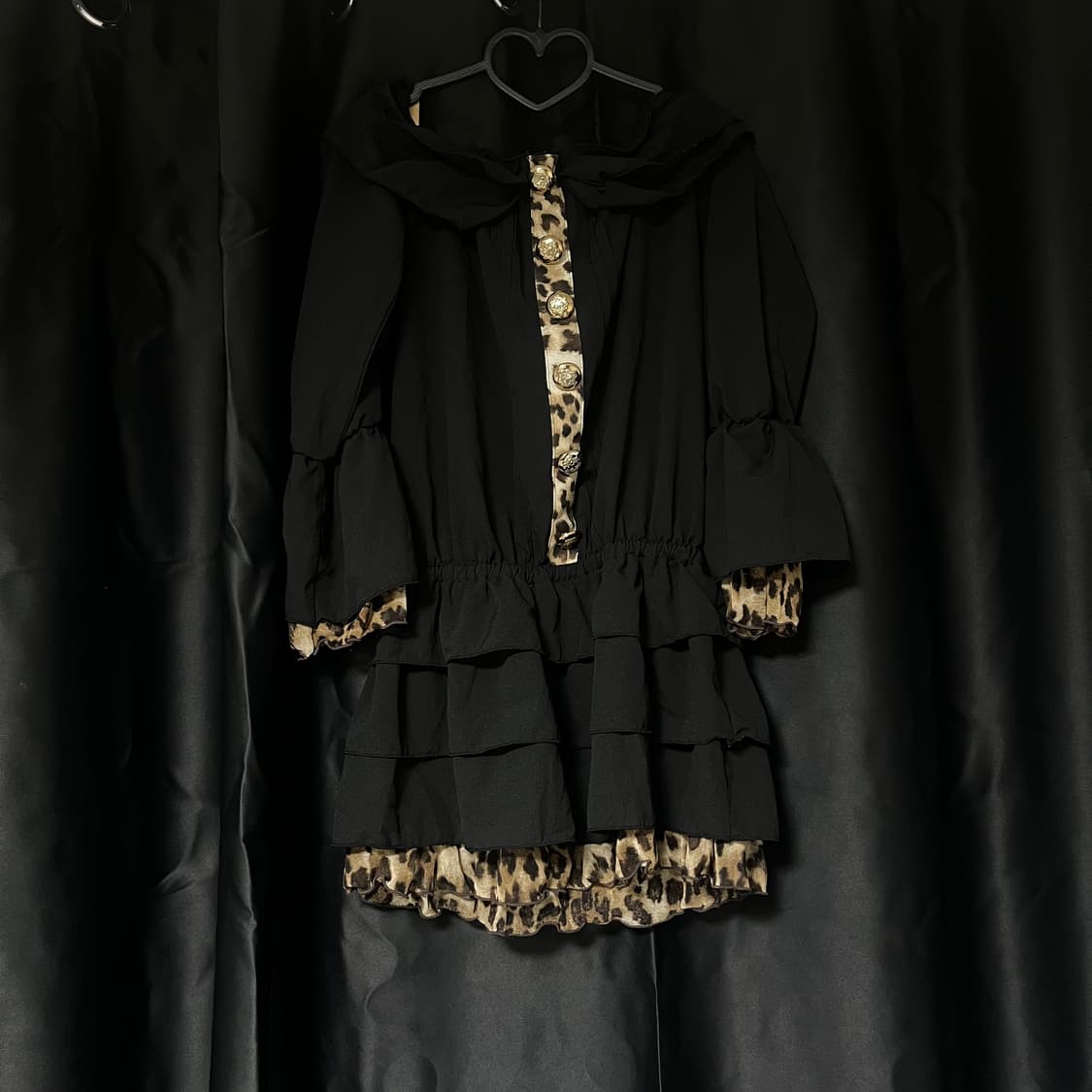 d.i.a 다이아 오프숄더 호피 갸루 원피스 상품이미지1