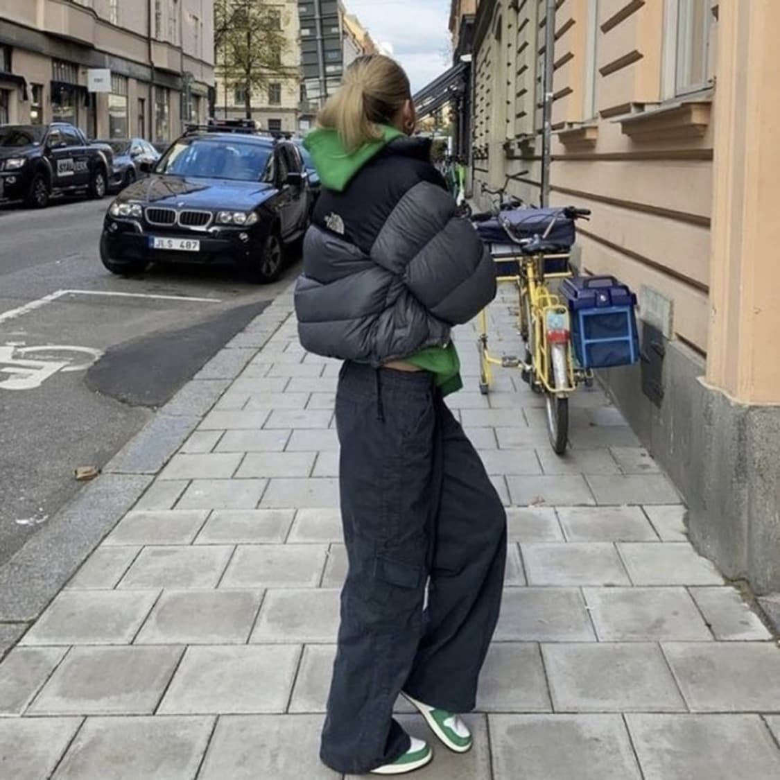 노스페이스 눕시 숏패딩 S(90) 상품이미지9