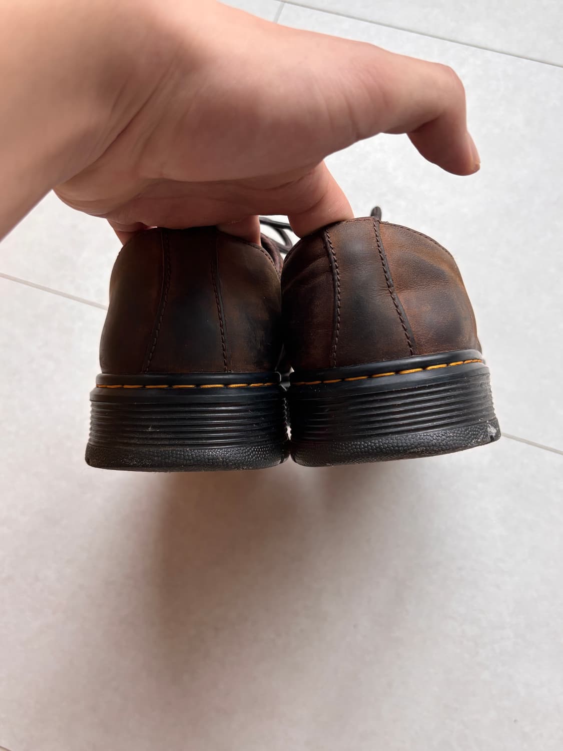 Dr. Martens 브루클라인 브라운 레더 280 상품이미지6