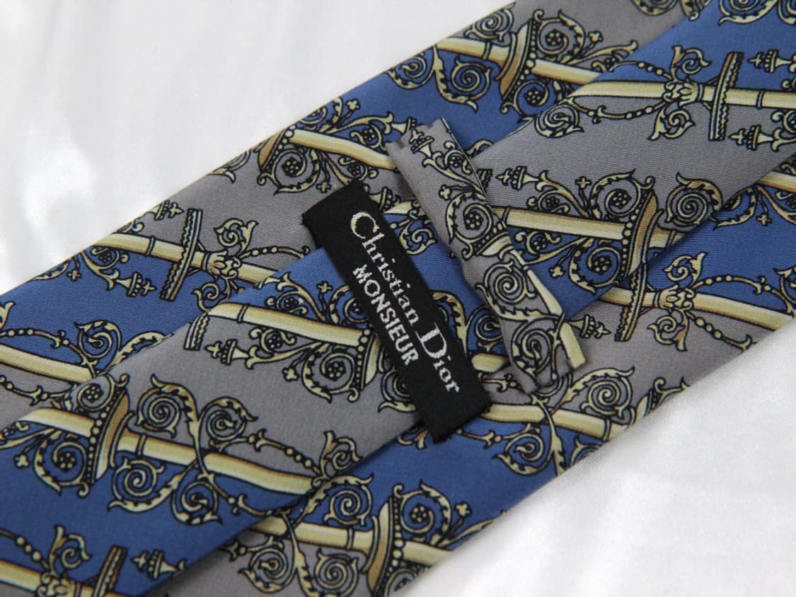 디올 8.8cm A등급 남자 명품 넥타이 상품이미지3