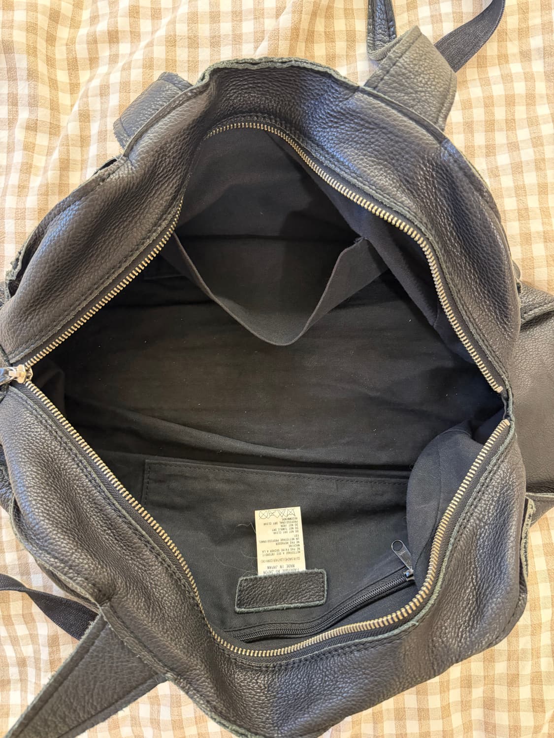 요지야마모토 Y’s 레더 보스턴 백 상품이미지4