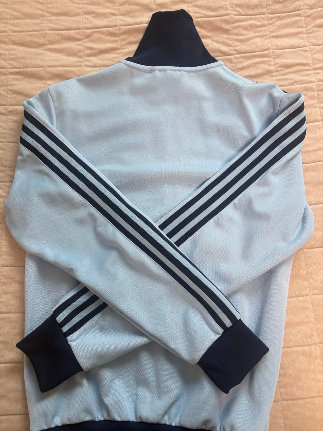 아디다스 베켄바우어 져지 트랙탑 하늘색 상품이미지2