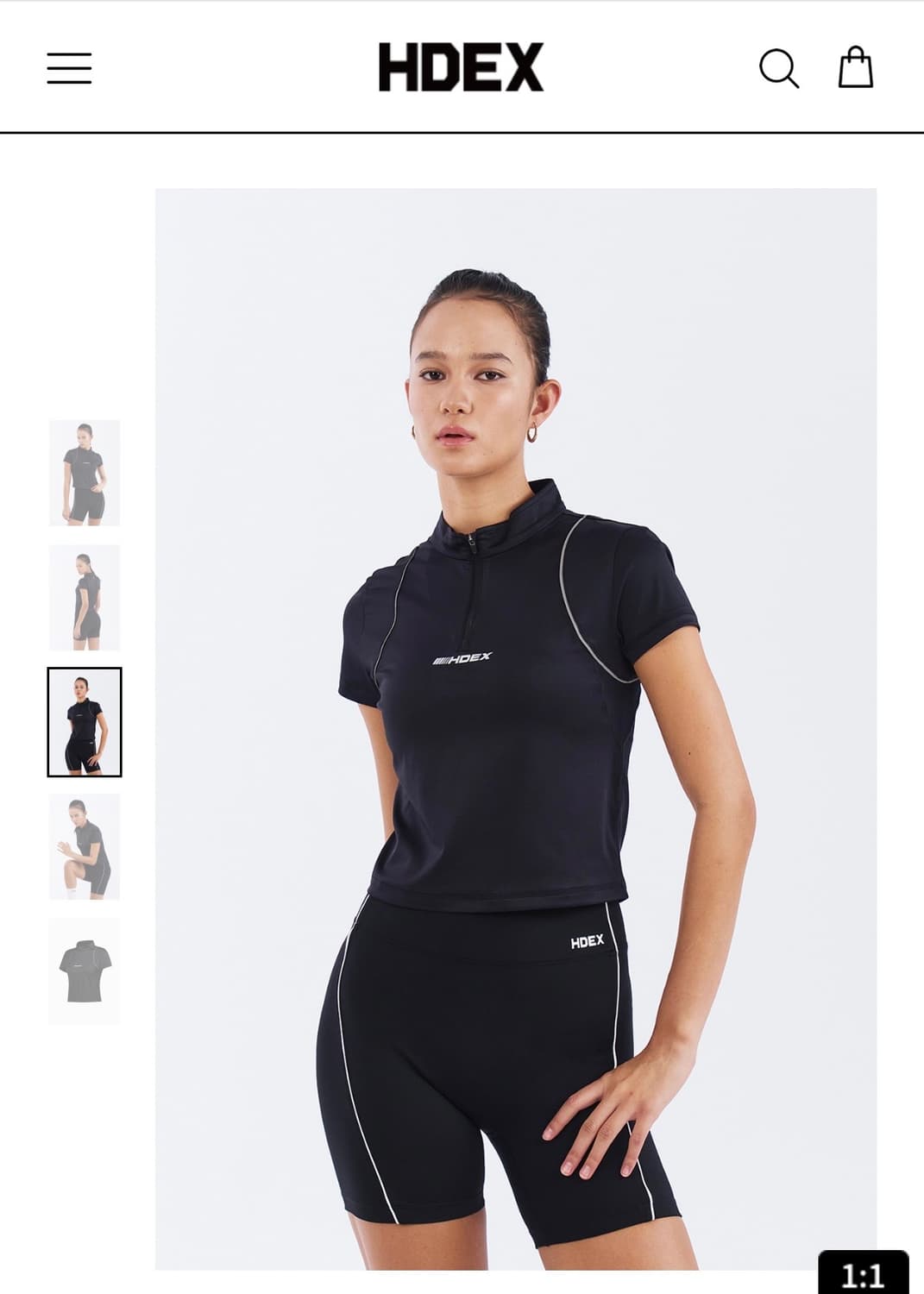 Hdex 에이치덱스 어시스트 하프 집업 러닝 나이키 상품이미지3