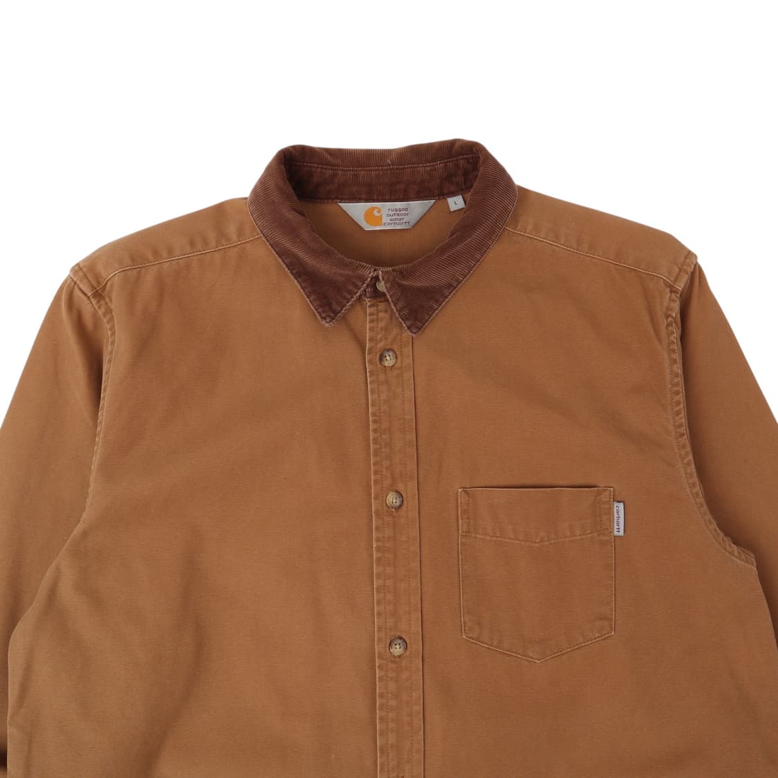 칼하트 러기드 코듀로이 카라 타운 셔츠 상품이미지2