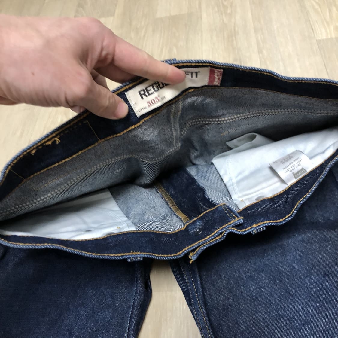 (29) 00's 리바이스 Levi's 505 중청 레귤러핏 데님 상품이미지2