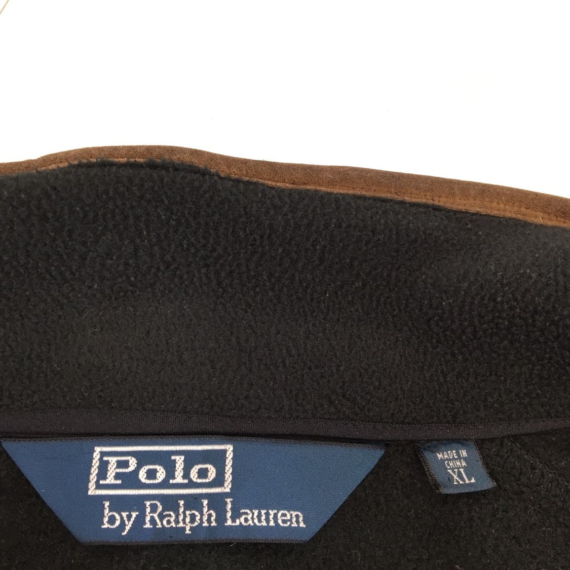 폴로 랄프로렌 브라운포니 레더후리스 XL  상품이미지6