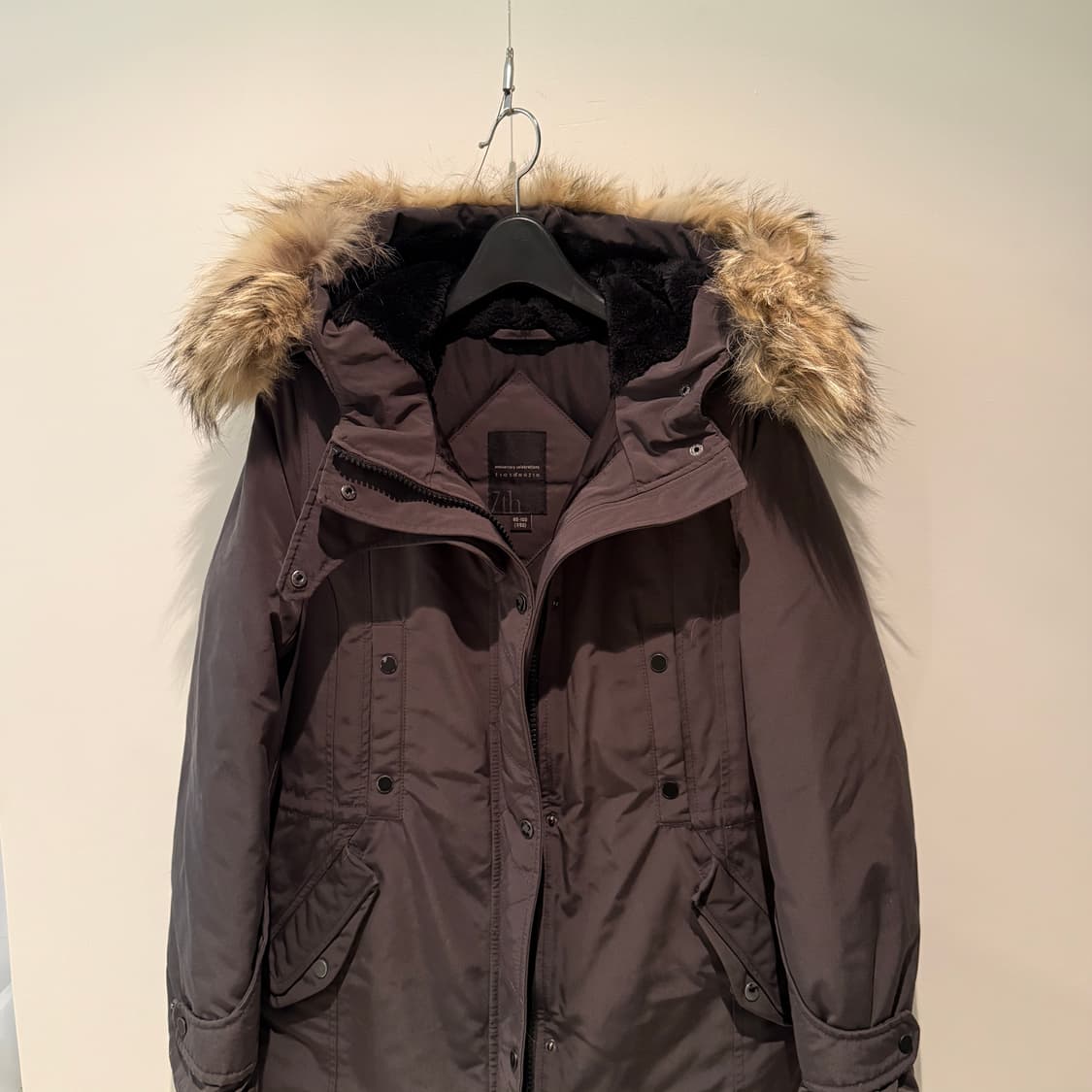 지오송지오(ZioSongzio) 여자 코요테 퍼 덕다운 패딩 상품이미지3