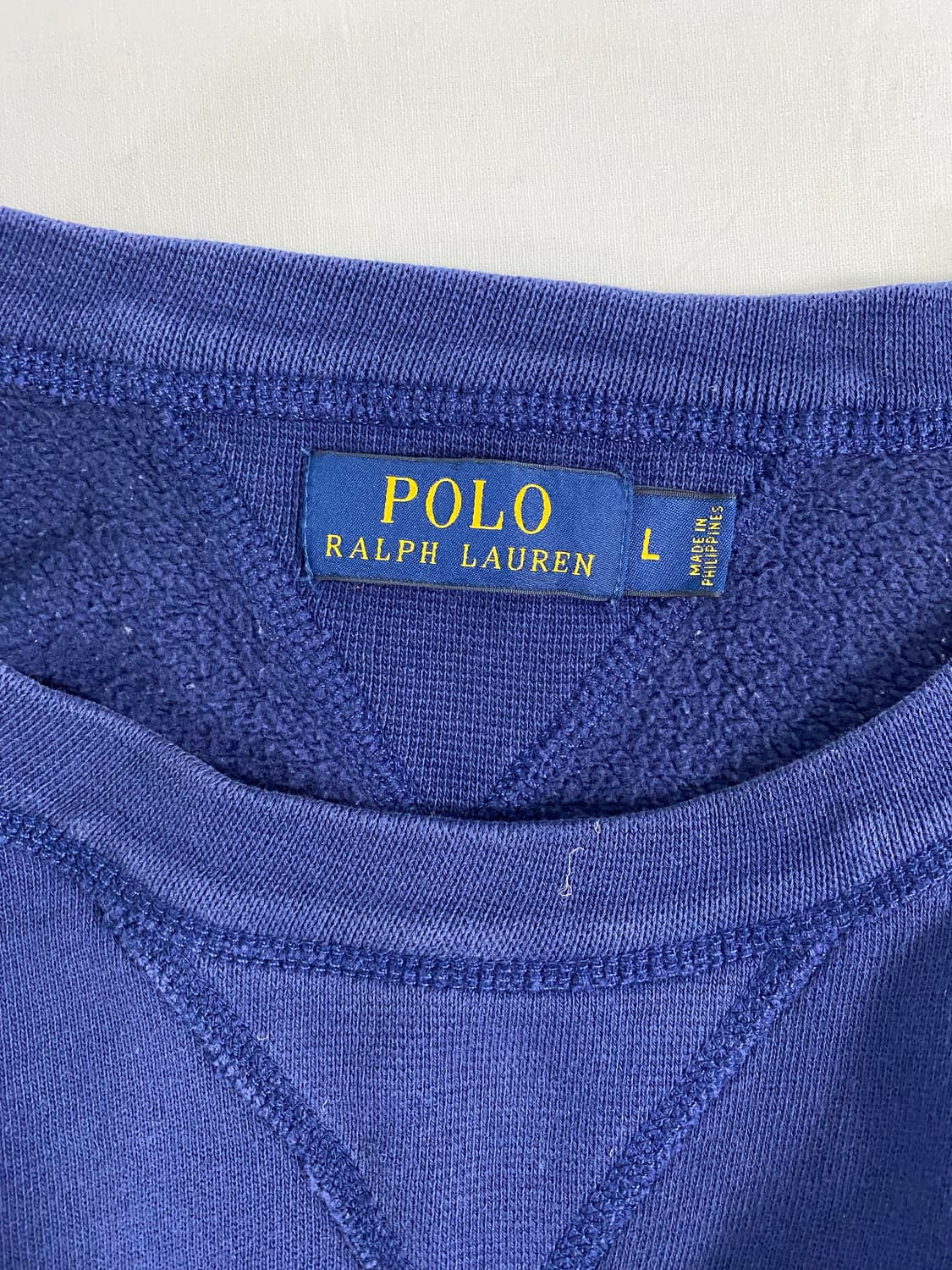폴로 랄프로렌 빅로고 네이비 맨투맨 L <518> 상품이미지4