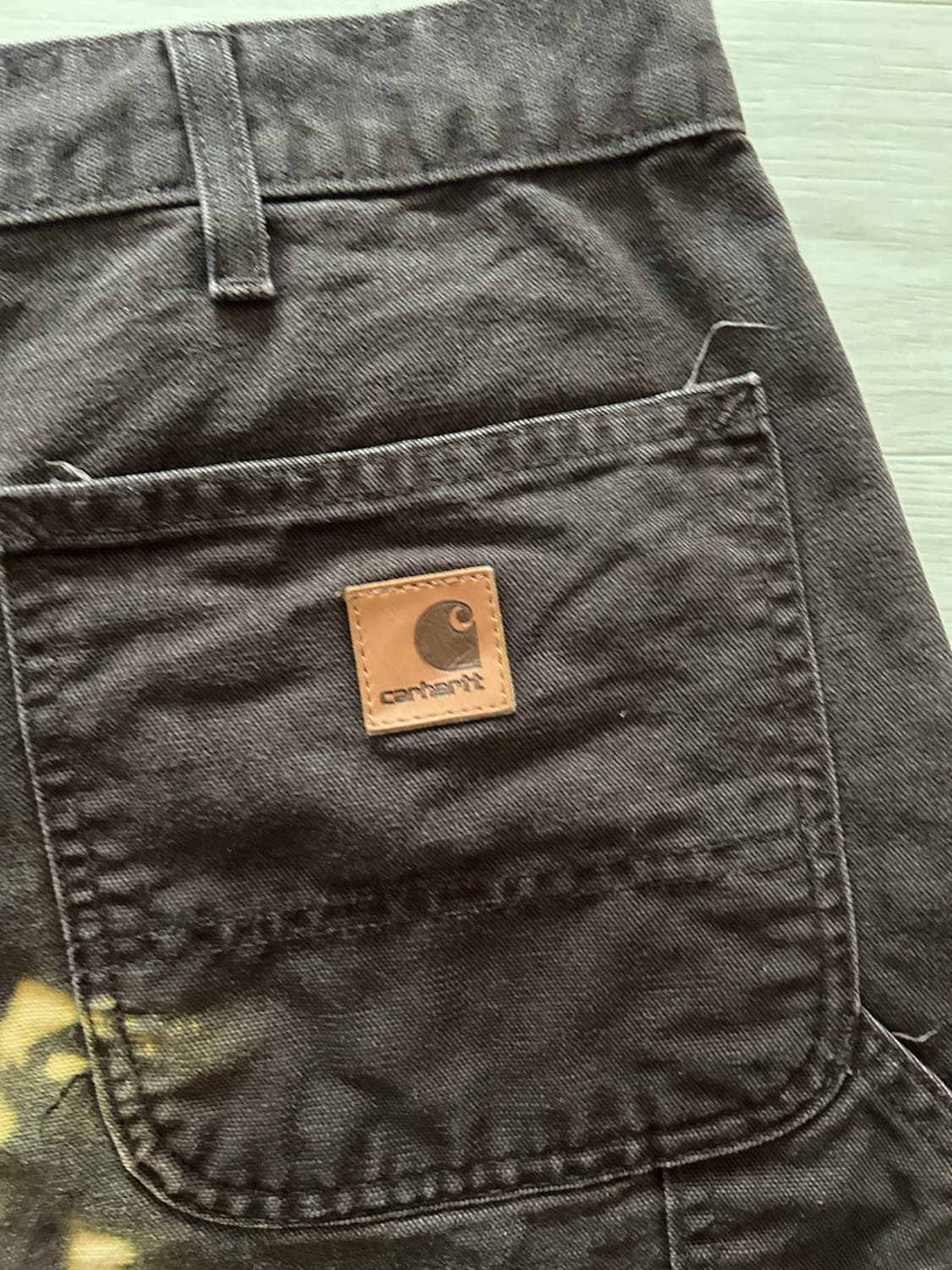 칼하트 카펜터팬츠 38x30 다크브라운 상품이미지3