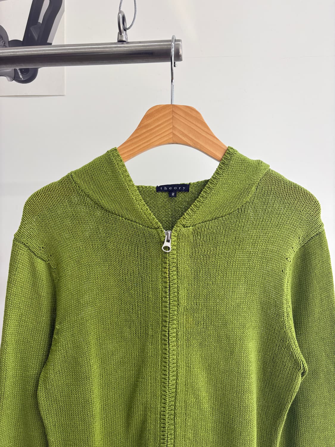 THEORY (Made in Japan) 니트집업 상품이미지2