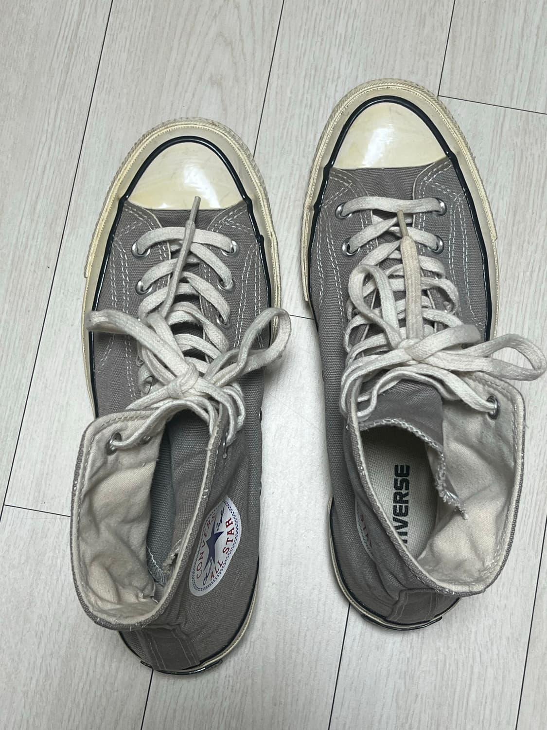 컨버스척테일러하이그레이 71/2사이즈 상품이미지5