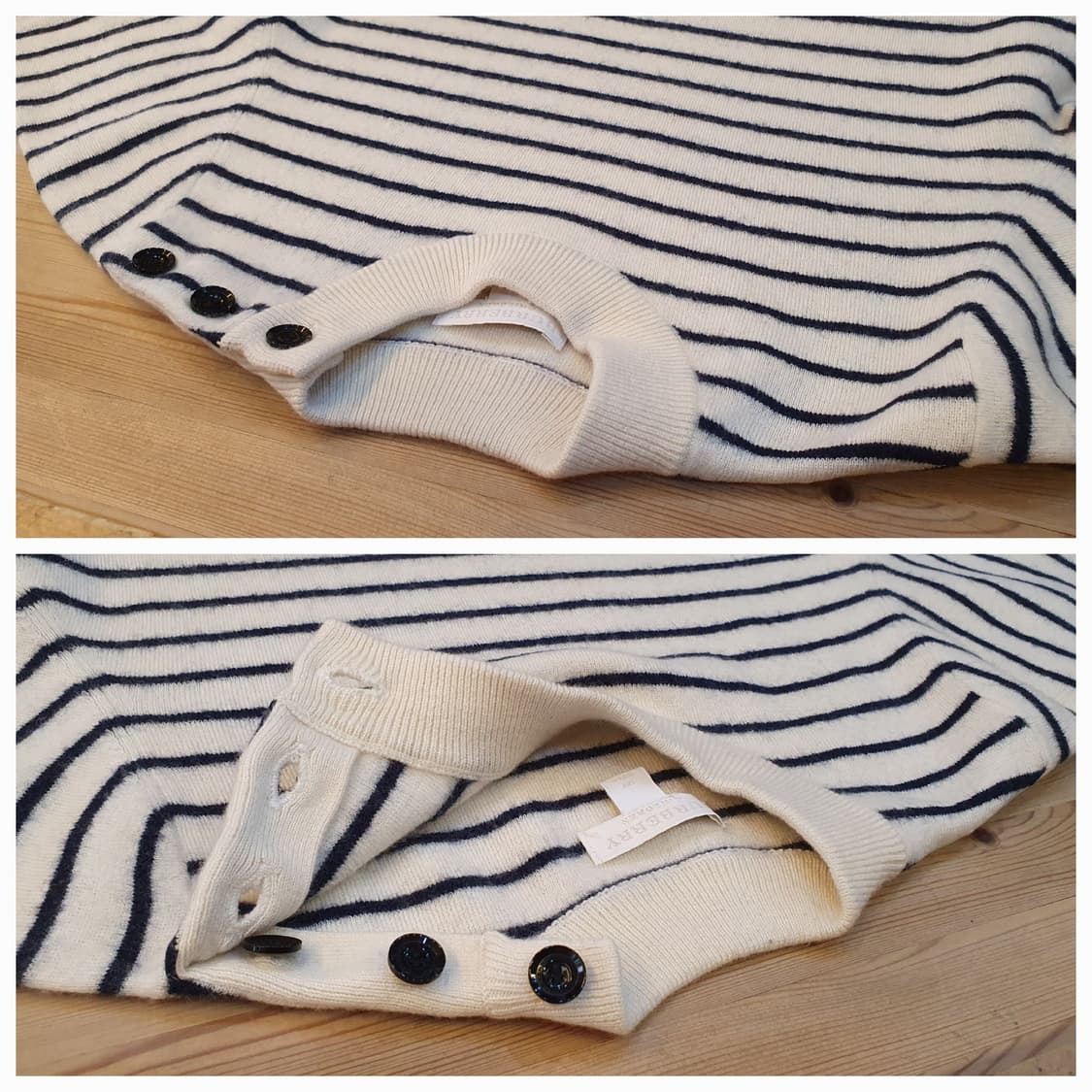 44.버버리 Cashmere 반팔니트 상품이미지3