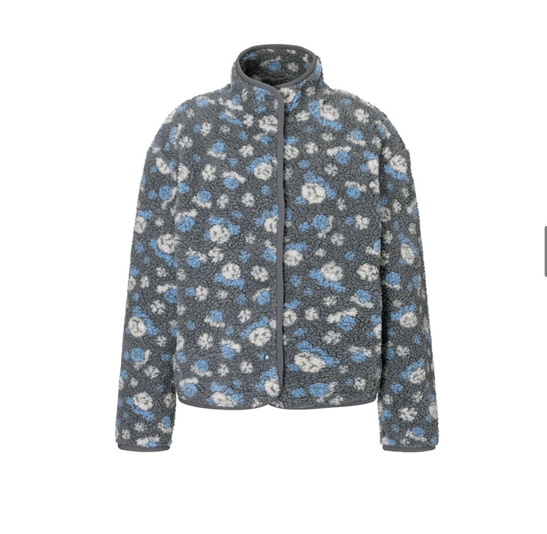 레이브 민니 꽃무늬 플리스 자켓  상품이미지1