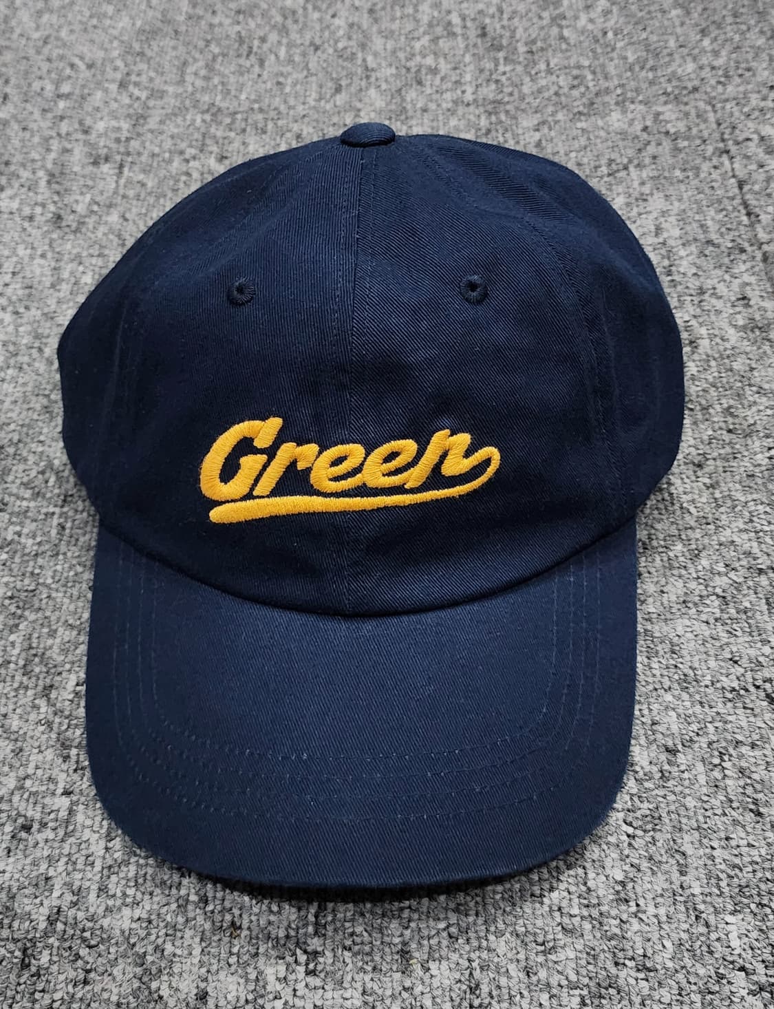 더 그린컵 x 클로브 스펠로고 캡 모자 상품이미지2