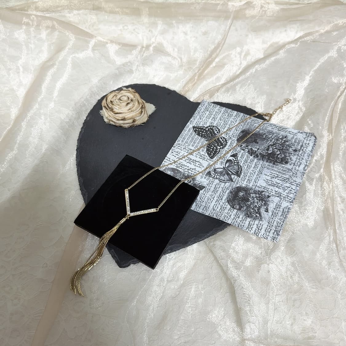 빈티지 Y 오리엔탈 쿠바체인 목걸이 상품이미지2