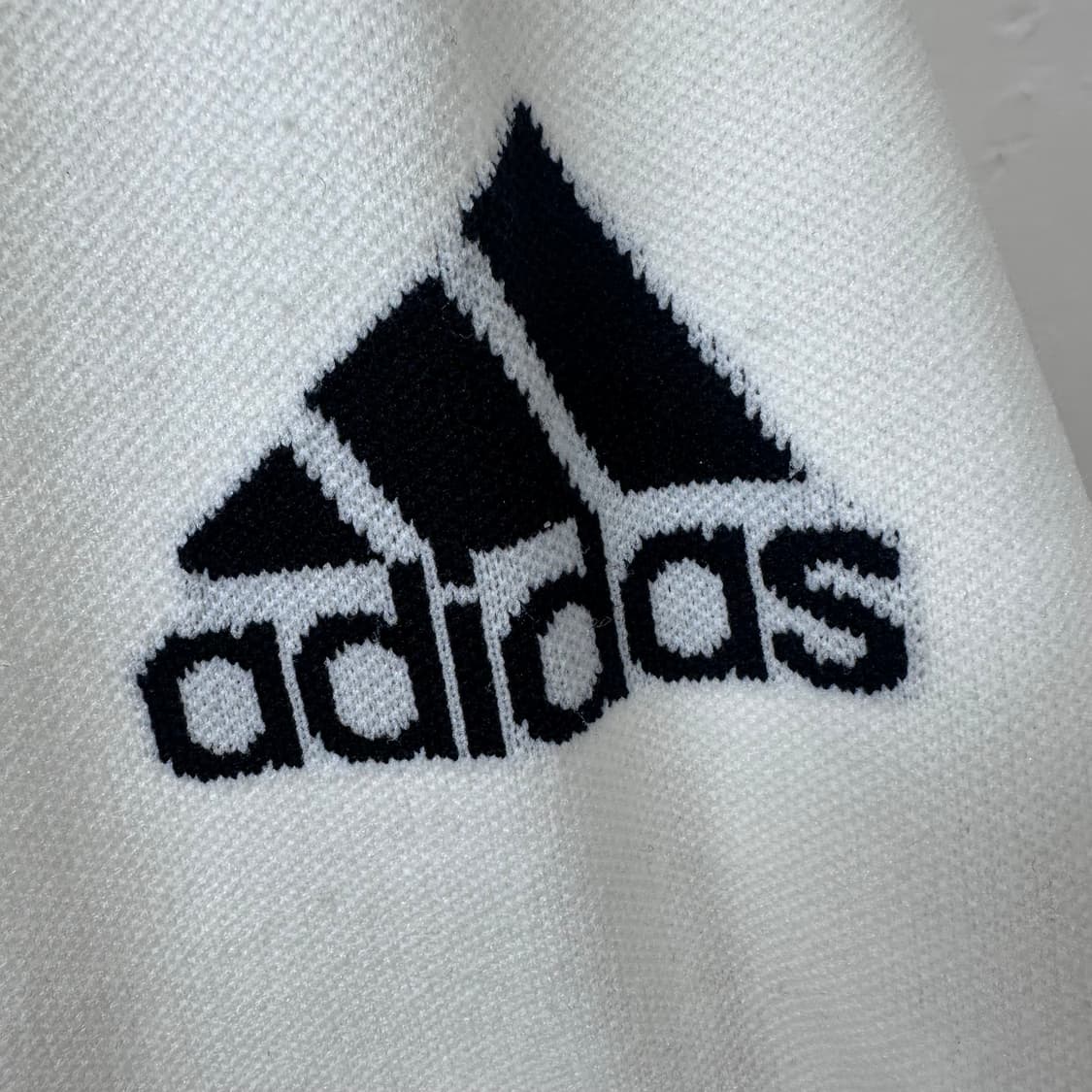 아디다스 adidas 화이트 니트 집업 자켓 J22 상품이미지5