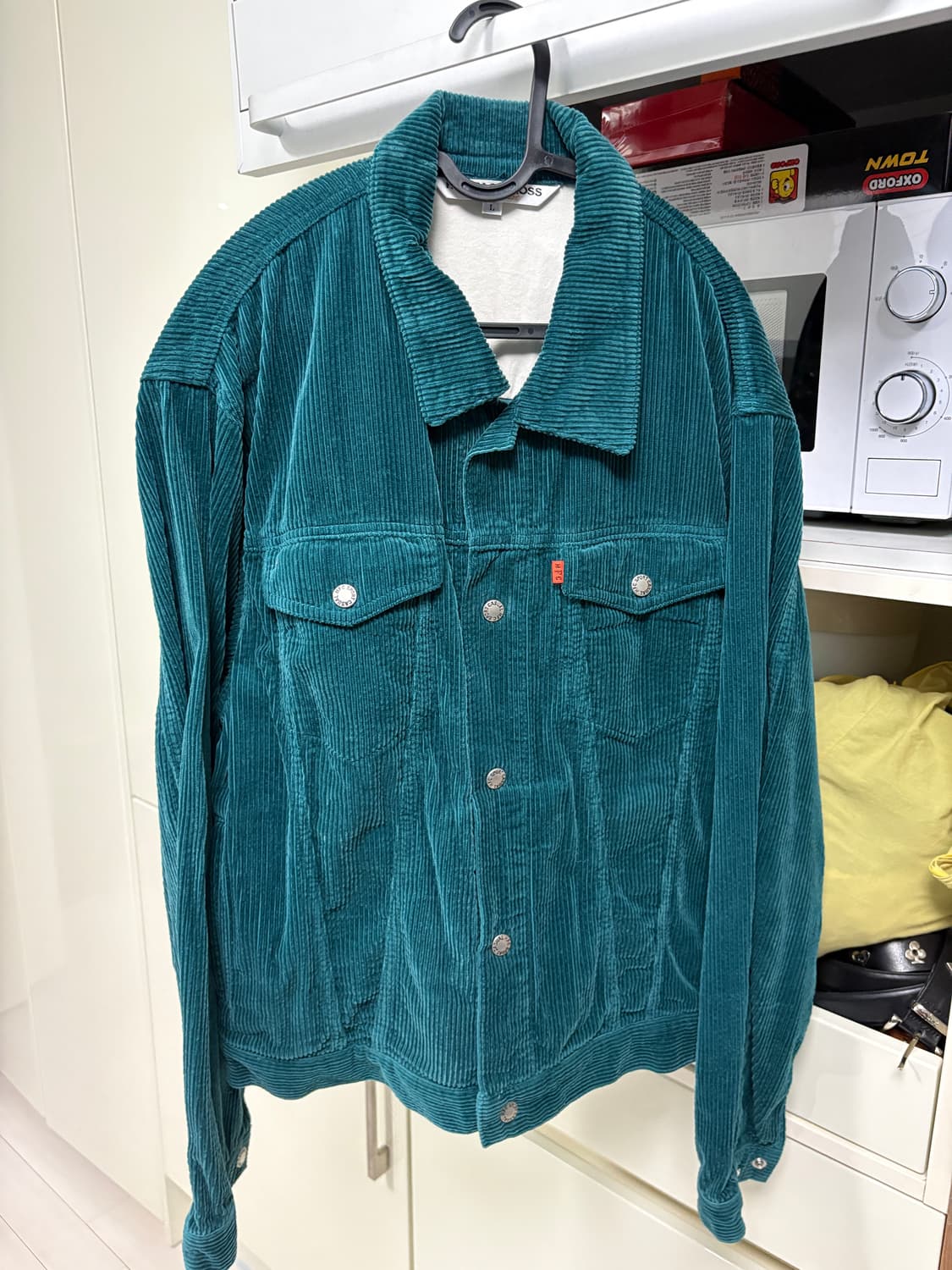 헤리티지플로스 코듀로이 트러커 재킷 블루 L 상품이미지3