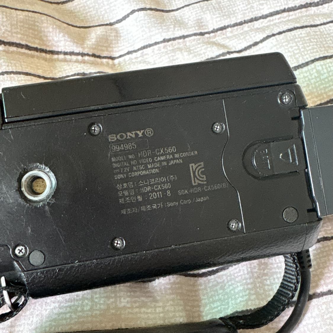 소니 sony hdr-cx 560 캠코더 상품이미지5