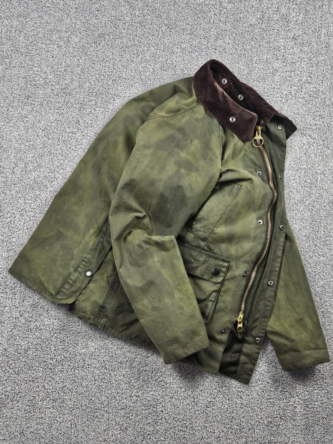 바버 다잉 워시드 커스텀 비데일 왁스드 자켓 ( L ) / 10132 상품이미지4