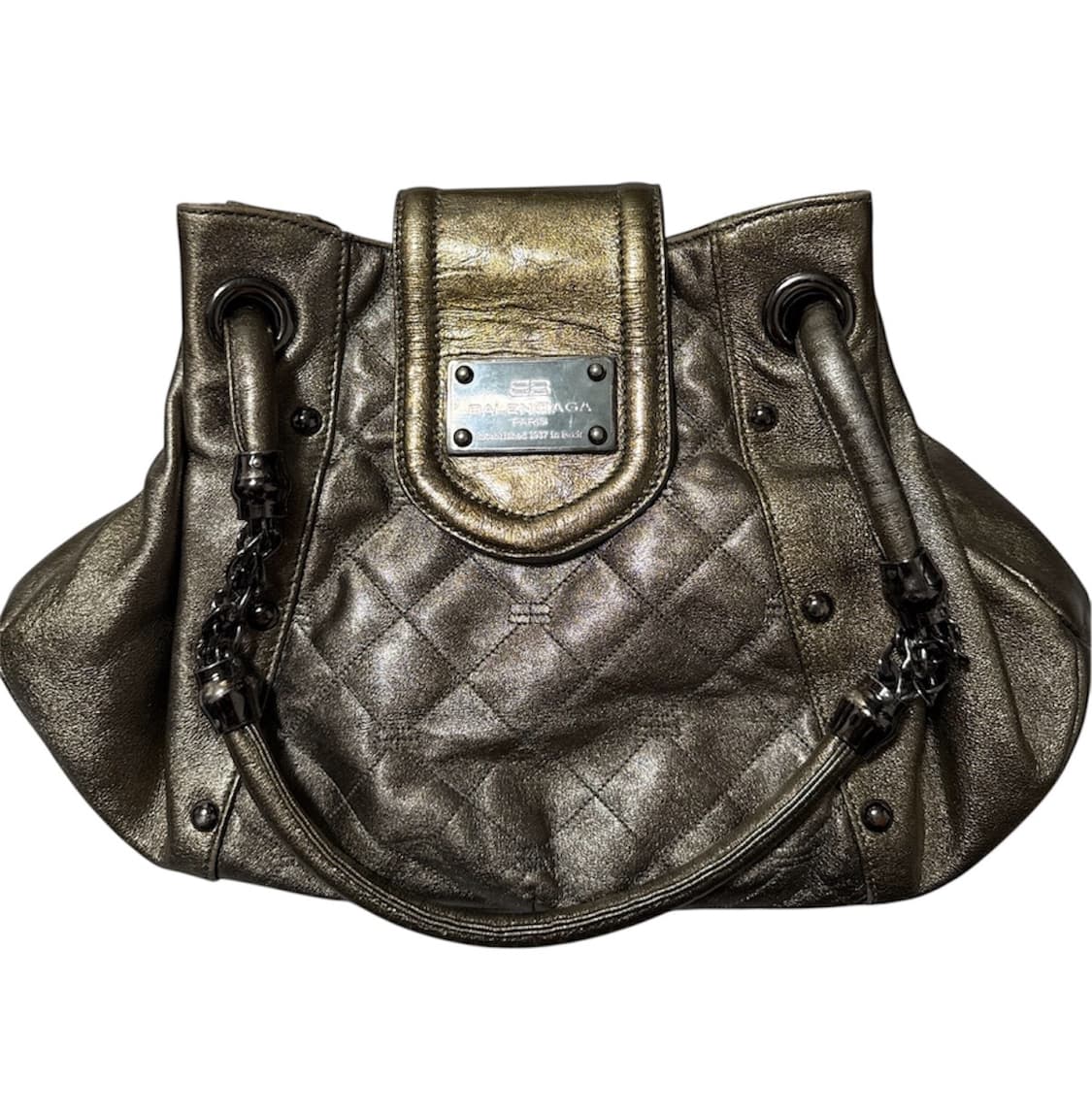 발렌시아가 00's 메탈릭 퀼팅 체인백 상품이미지1