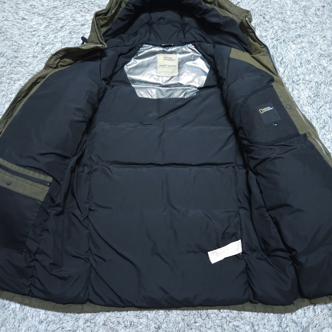 내셔널지오그래픽) XXL 남자 블루웨일 덕다운야상패딩 / 왕눈이샵 상품이미지8