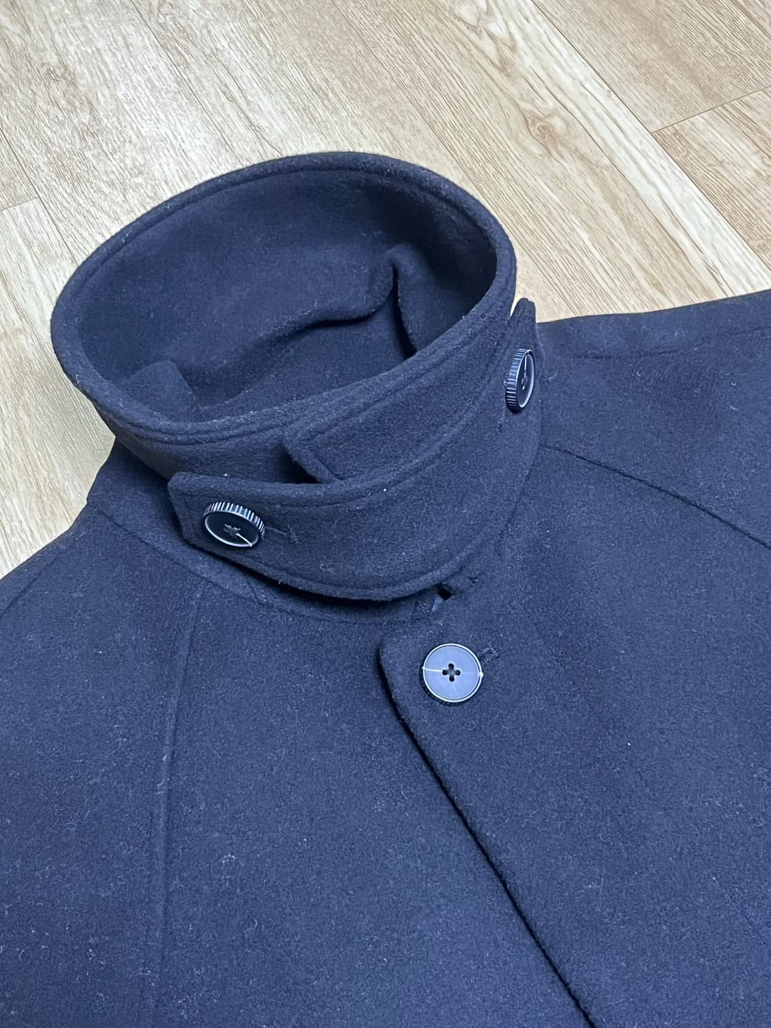 키뮤어 발마칸코트 블랙 L 상품이미지3