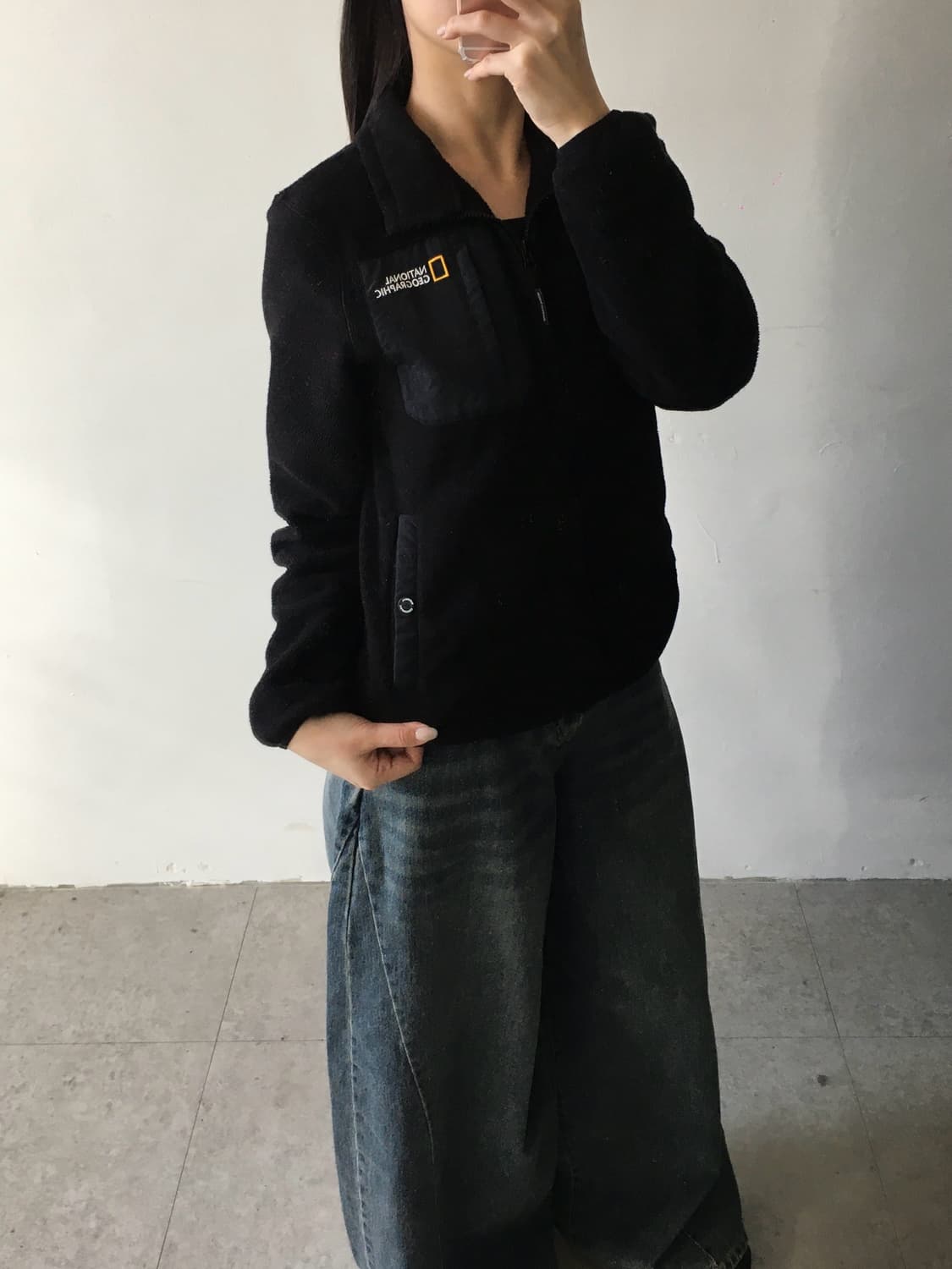 네셔널지오그래픽 포켓 후리스 상품이미지2