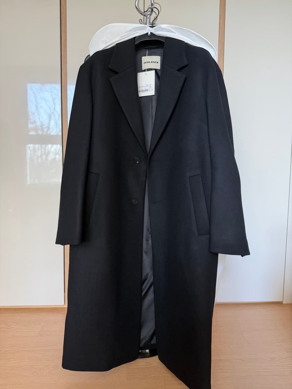 [L] 인사일런스 MTR 오버사이즈 싱글 코트 상품이미지3