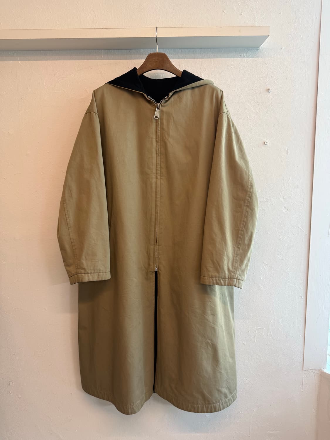 요지야마모토 리버서블 후드코트 상품이미지6