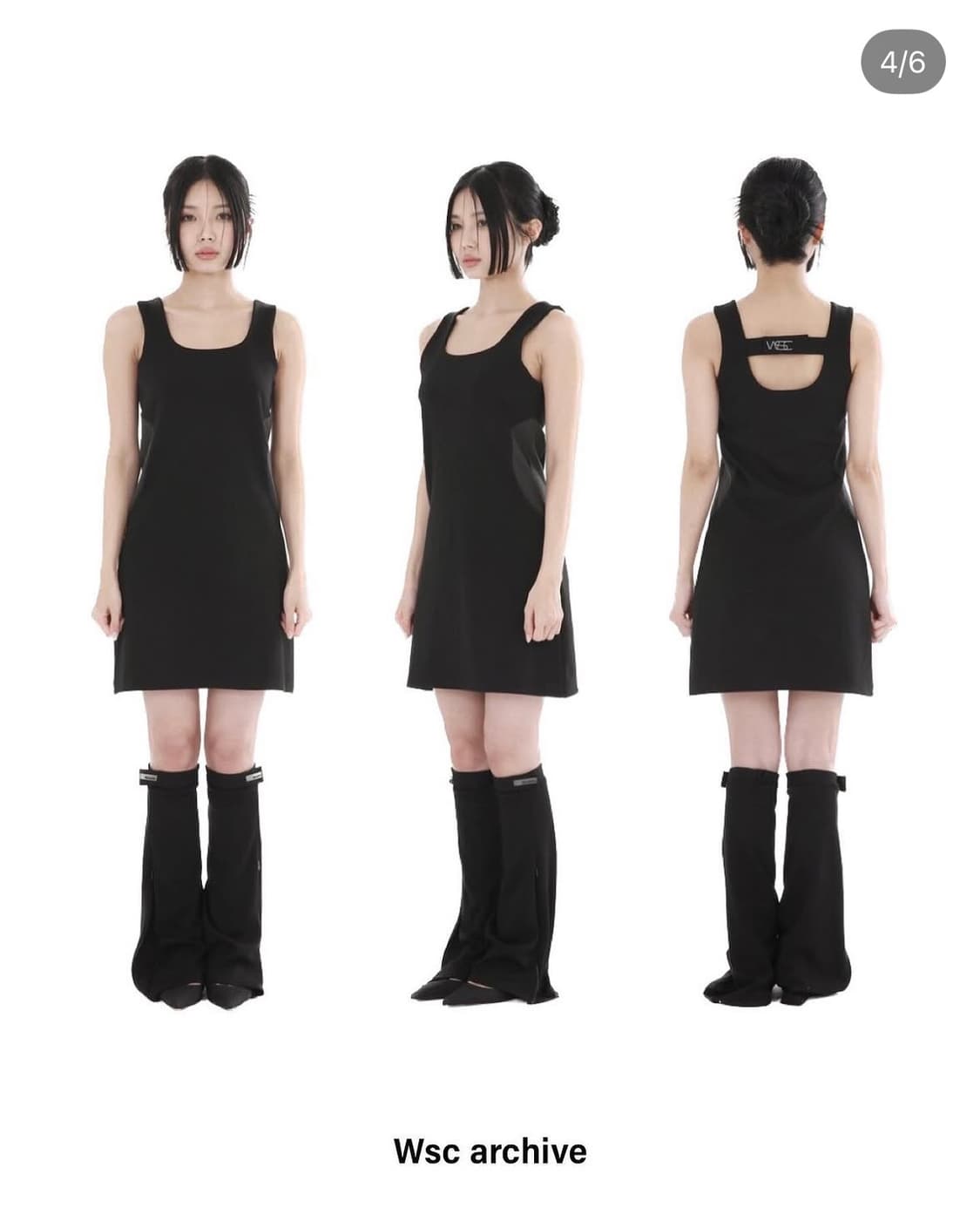 Wsc archive velcro dress 상품이미지1