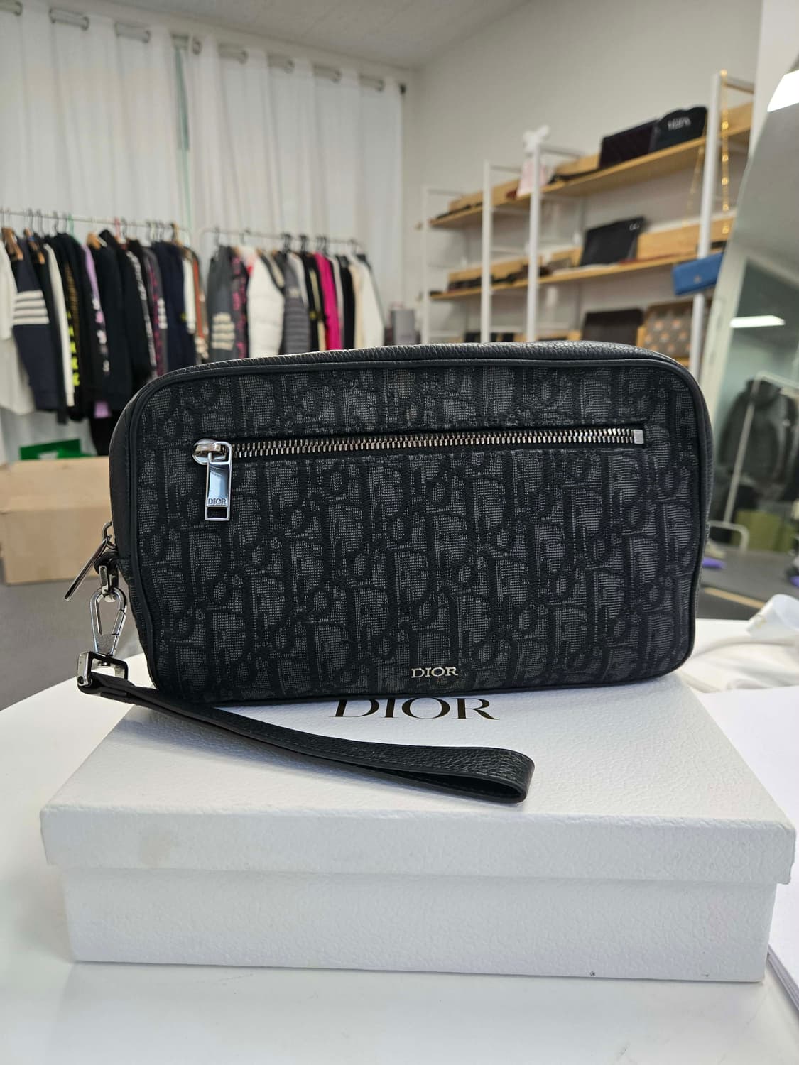 [보증서 정품]디올 토일레트리 파우치백 상품이미지5