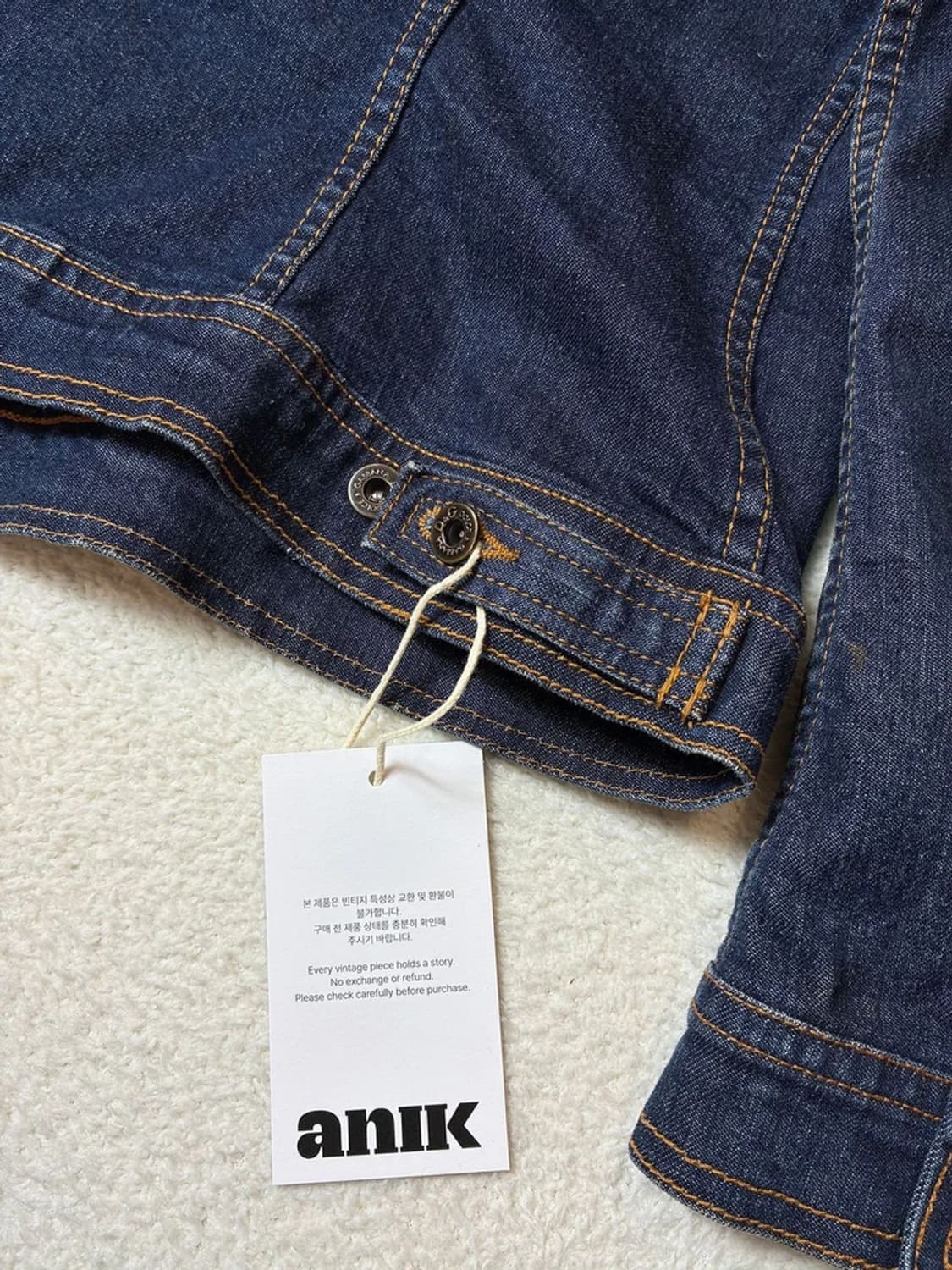 돌체앤가바나 00's 2세대 데님 트러커 자켓 PN6367    상품이미지8