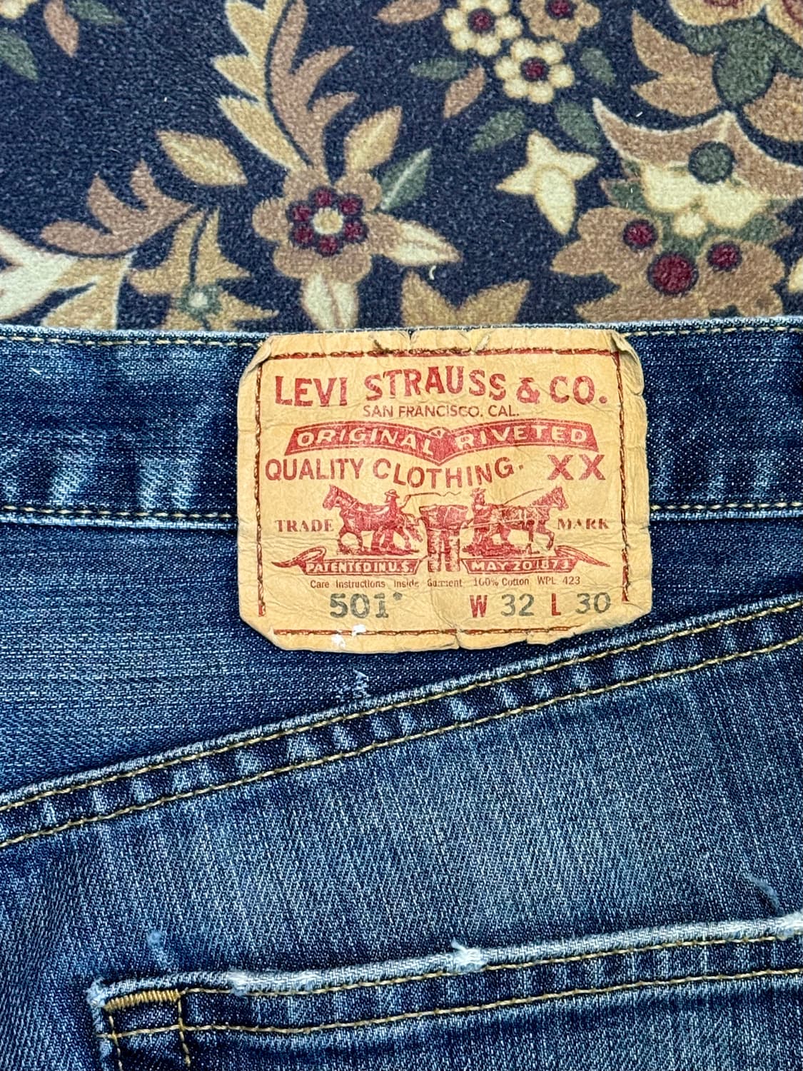 00s 멕시코 리바이스 501 데님팬츠 상품이미지10