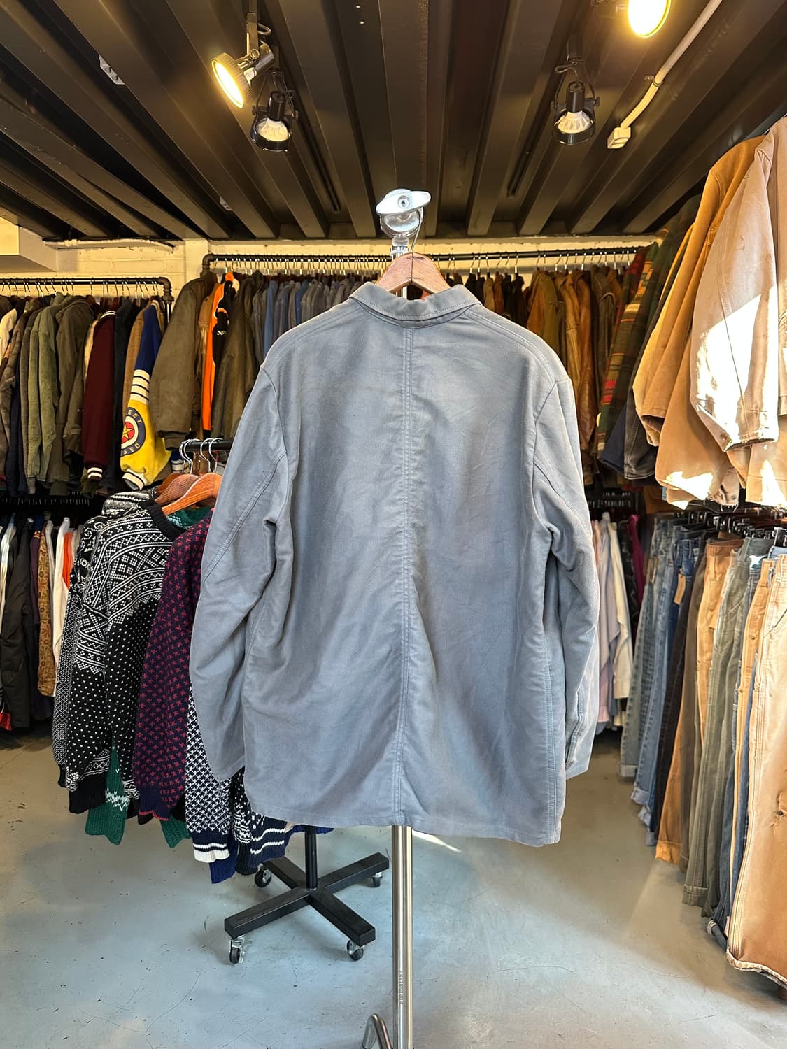 프렌치워크웨어 프렌치 몰스킨 워크 자켓 상품이미지2