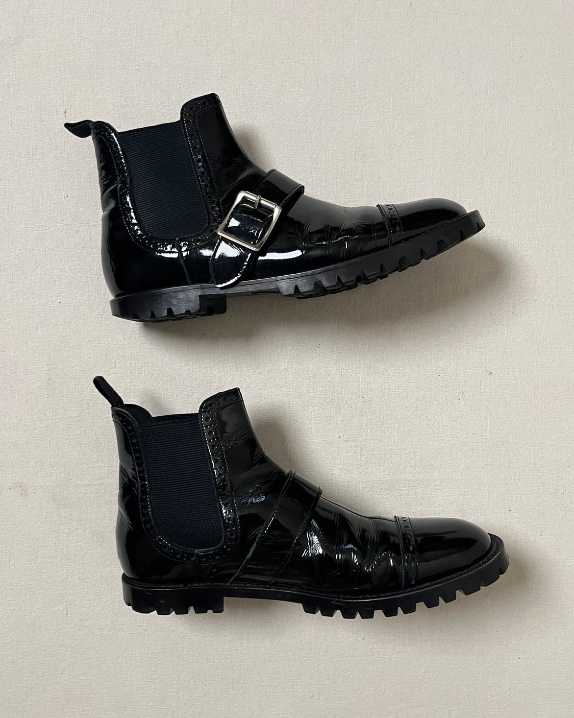 꼼데가르송 버클 윙팁 부츠 Comme des Garcons tricot 상품이미지2
