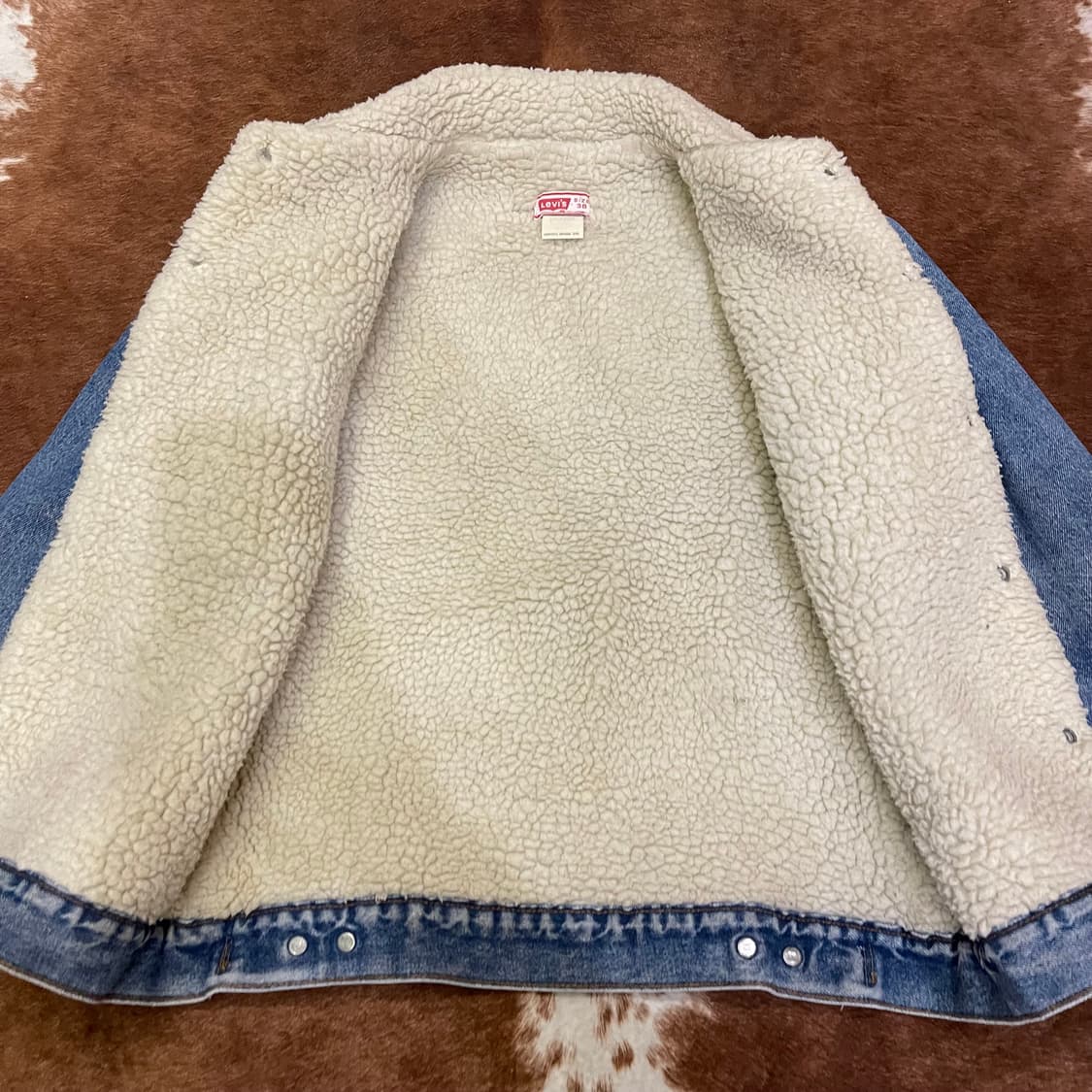 80~90s LEVI'S 쉐르파 트러커 자켓 상품이미지8