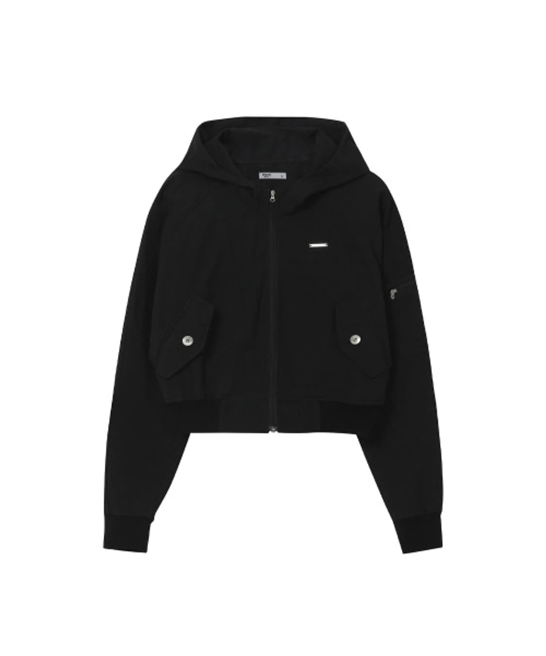 미세키 서울 포켓 후디 자켓 블랙 상품이미지1