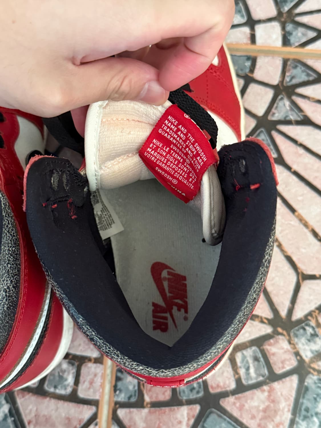 나이키 조던 1 레트로 하이 og 시카고 2022 상품이미지4