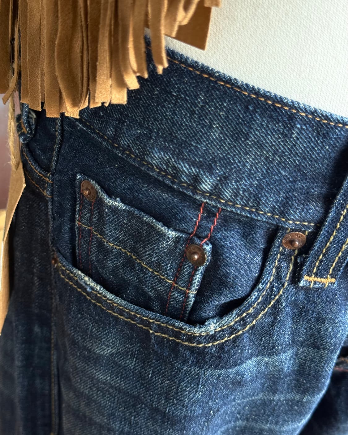 리바이스 프리미엄 523 스트레이트핏 데님 팬츠 30 상품이미지8